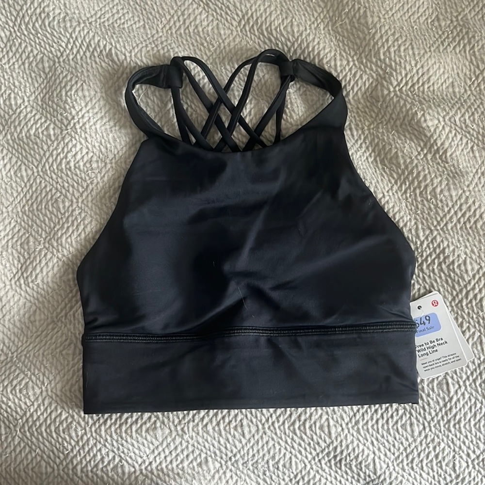 feee to be wild high neck bra
